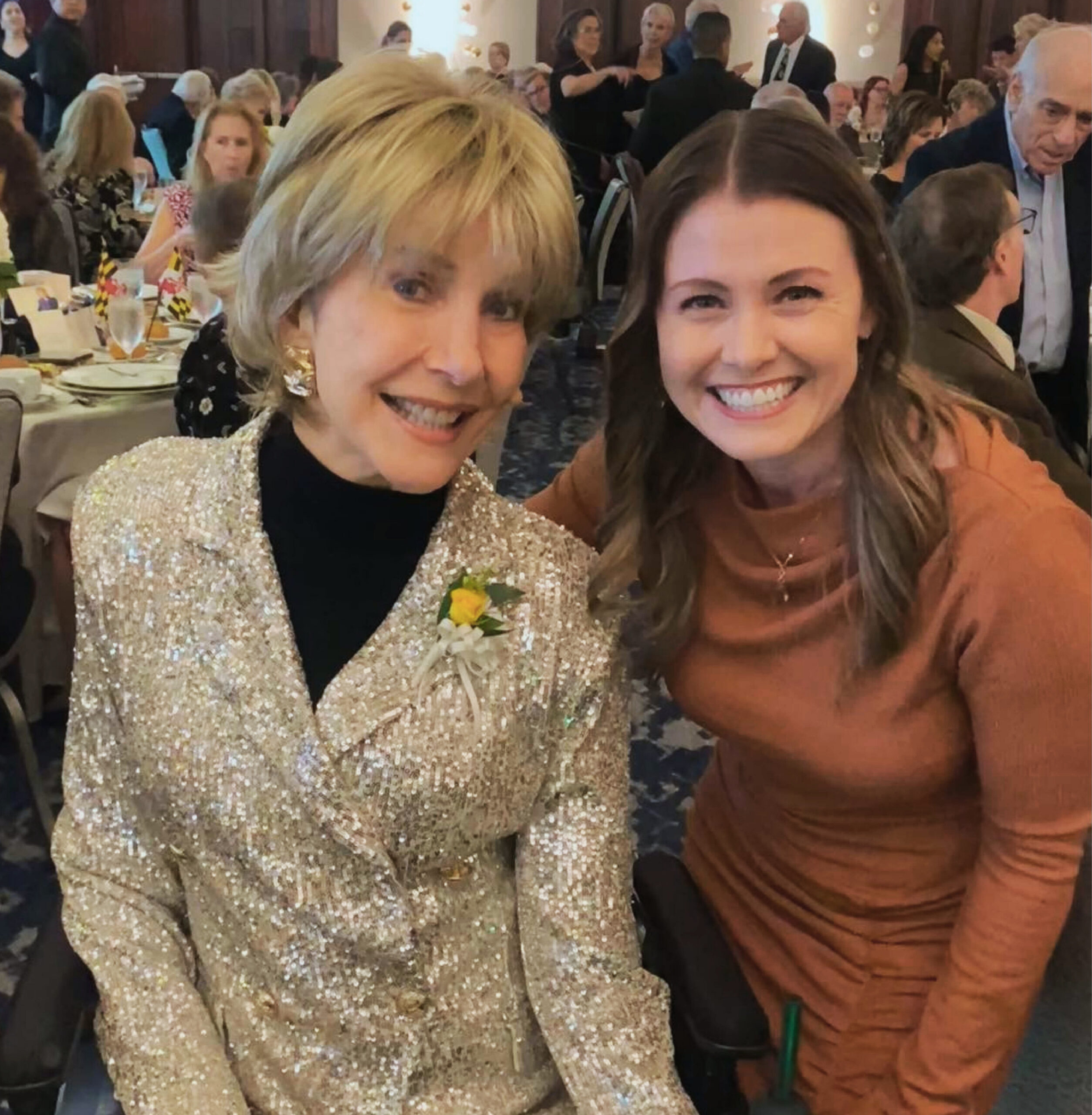 Jenerosity Foundation supporters gathered at a fundraising event